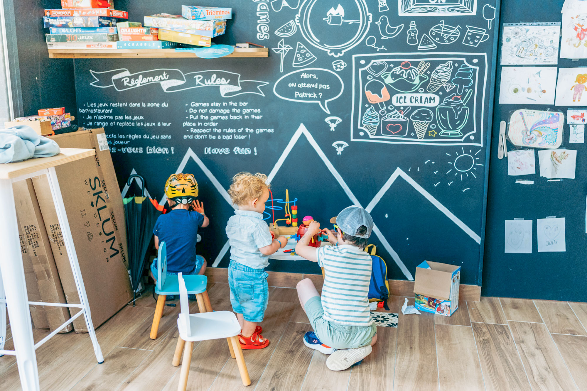 activités pour les enfants lors de vacances en famille au camping proche d'Annecy