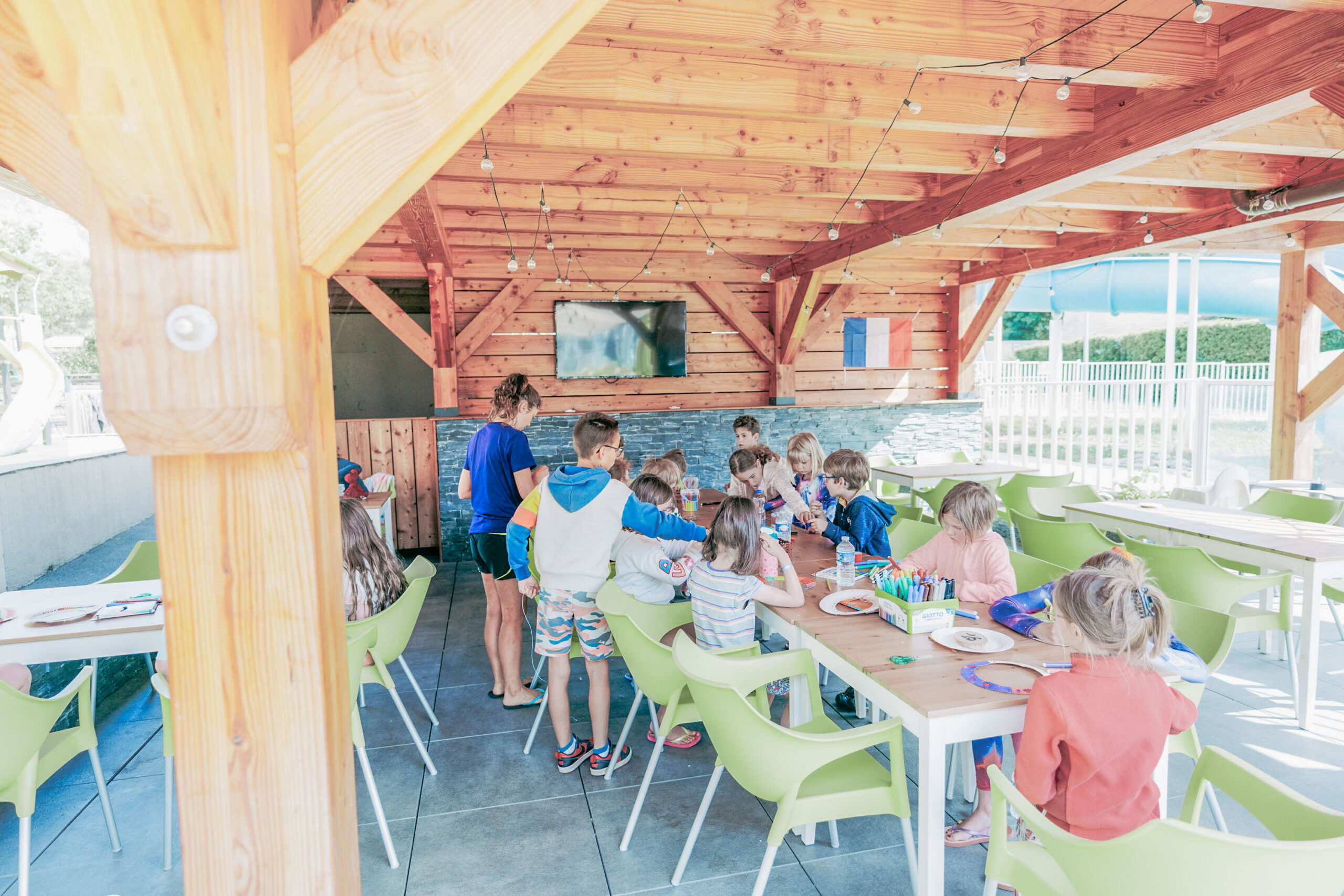 animations et jeux pour les enfants pendant les vacances dans les Alpes