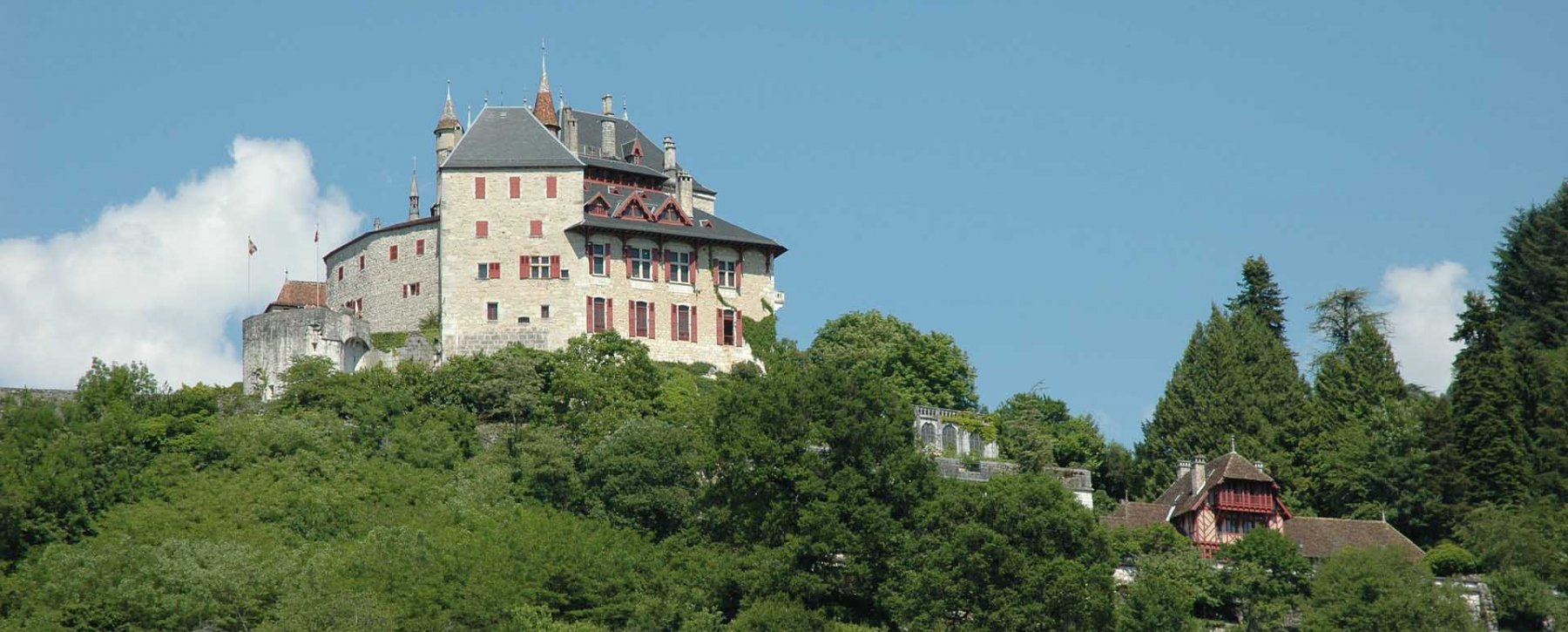 chateau de menthon saint bernard