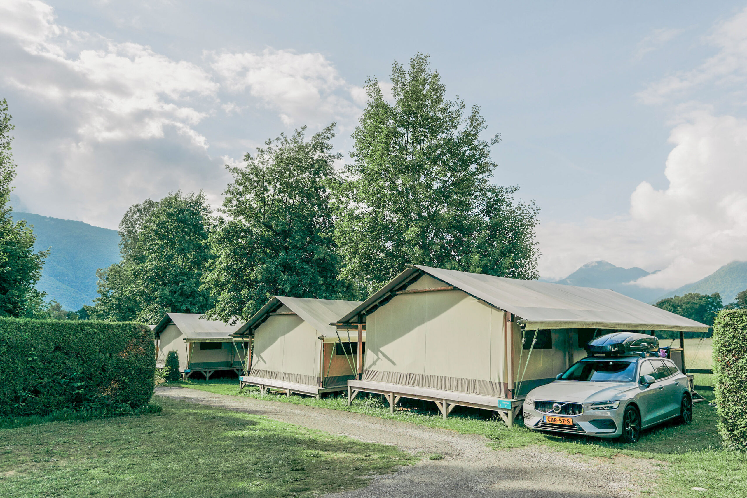 accommodation at camping Lo Velâjo near Annecy