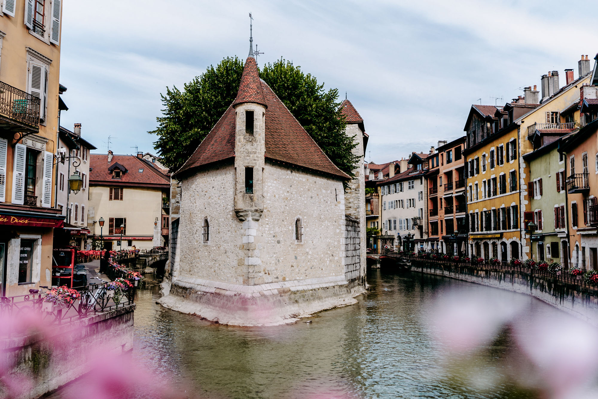 le centre ville d'annecy en weekend