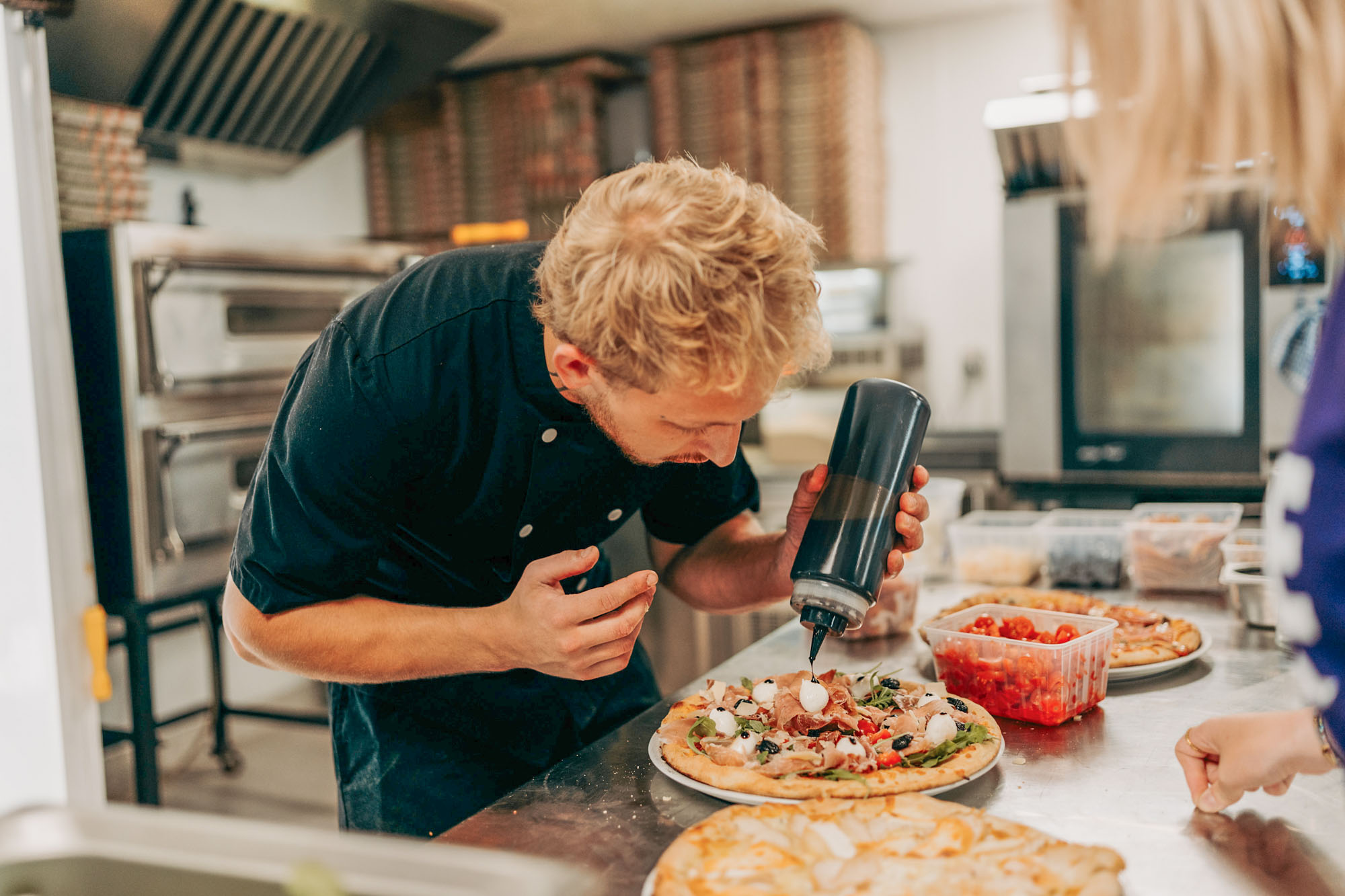 restaurant en pizza's op camping La Ravoire in Haute-Savoie
