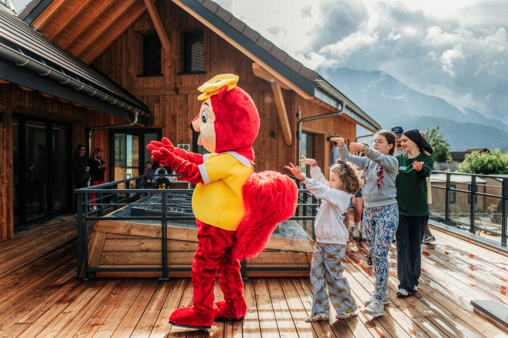 Maskottchen Animation