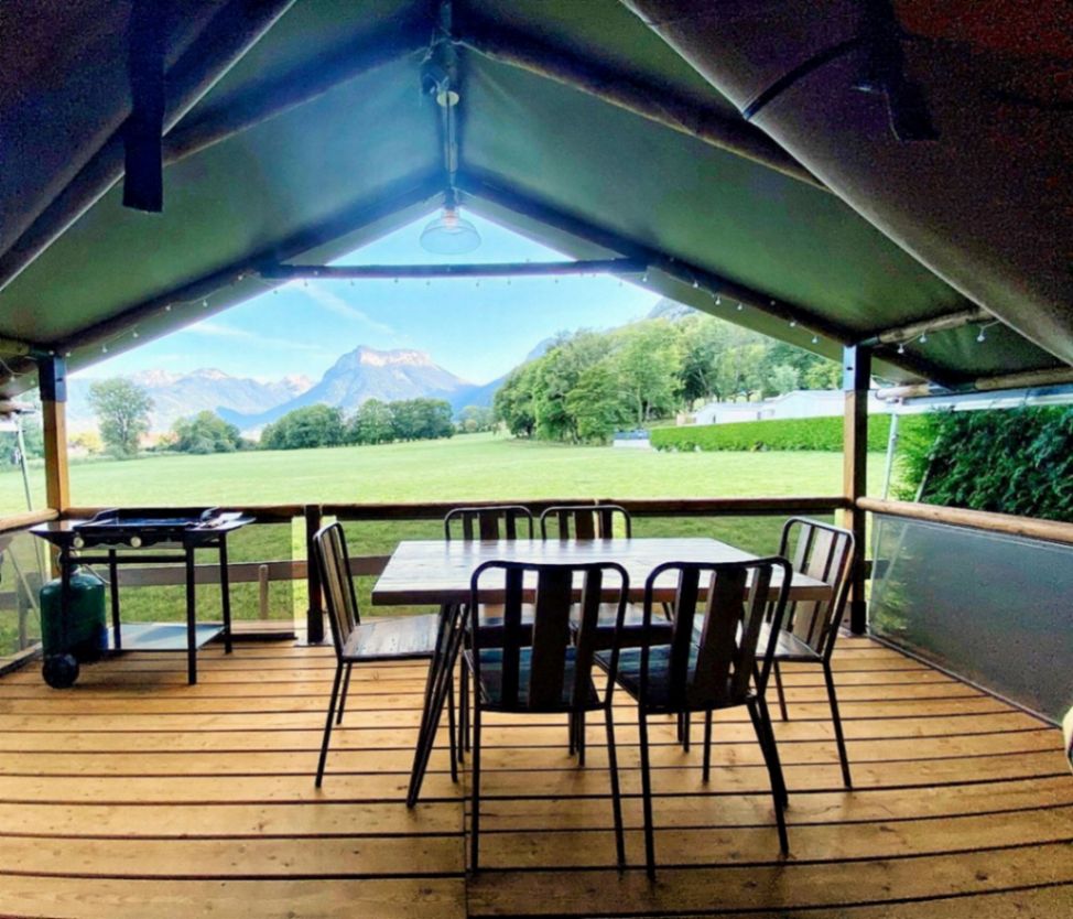 Tente Lodge Kenya 5p 2ch **** vue montagne