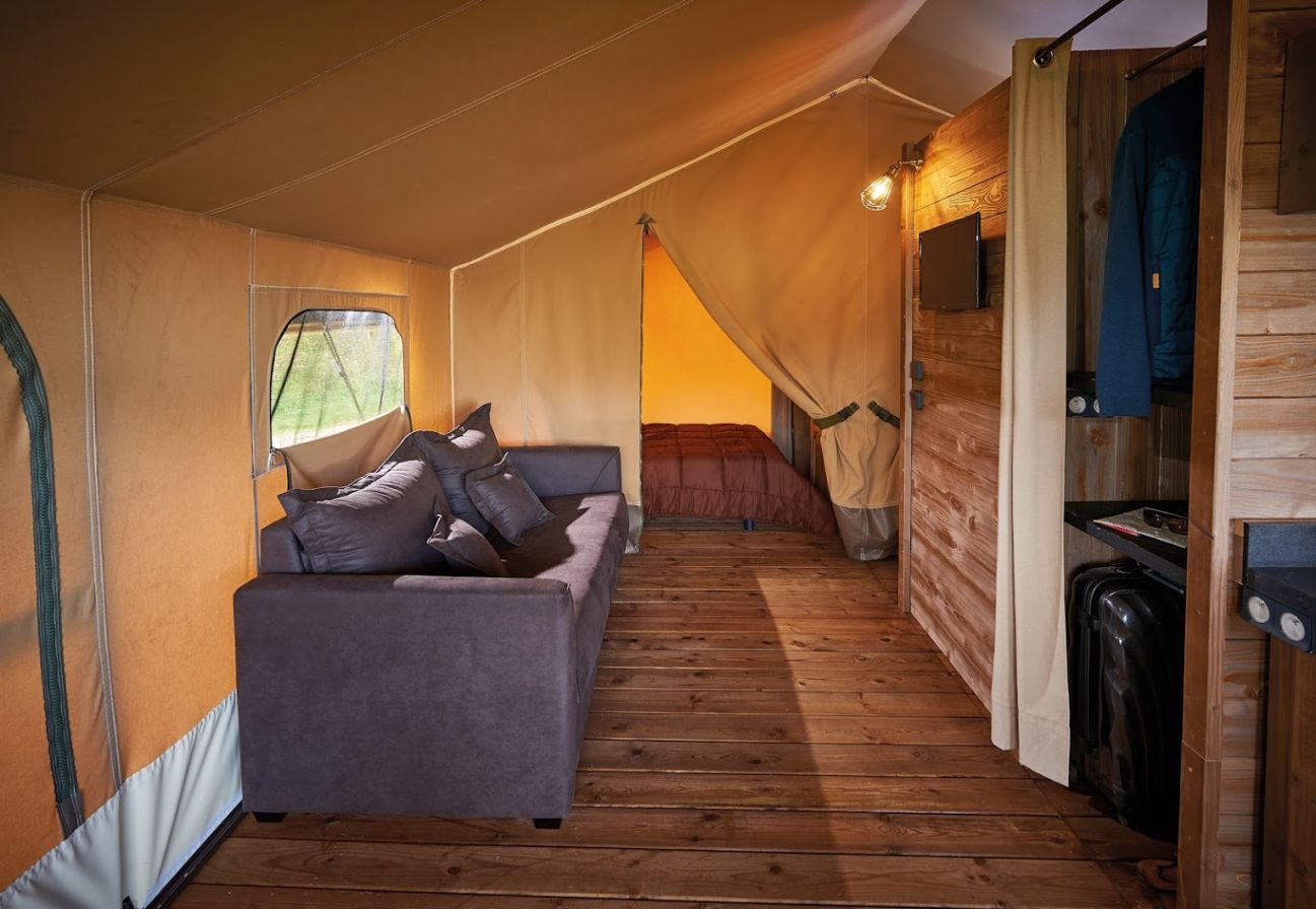 Tente Lodge Kenya 5p 2ch **** vue montagne