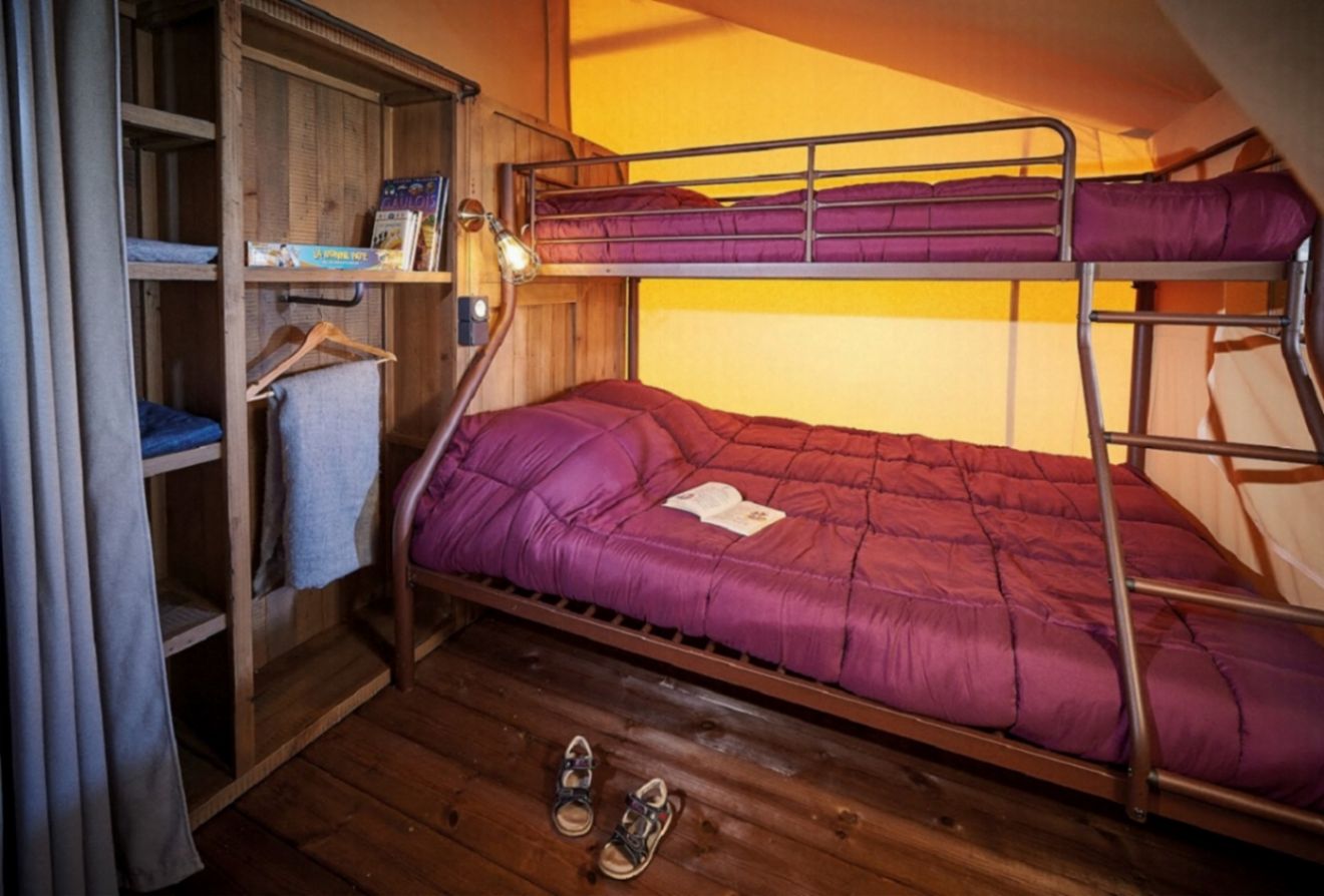 Tente Lodge Kenya 5p 2ch **** vue montagne